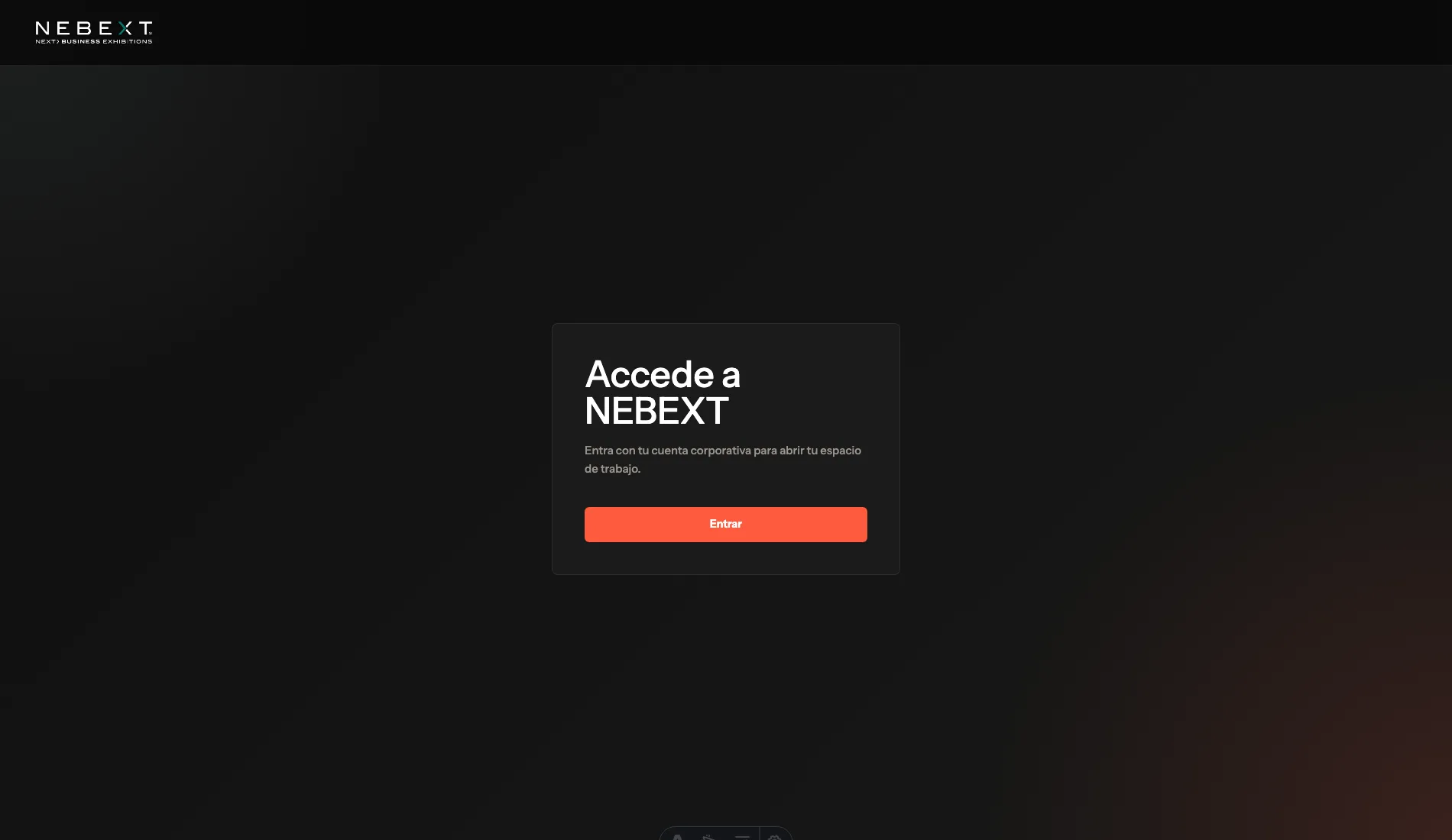 Access to the NEBEXT operations platform